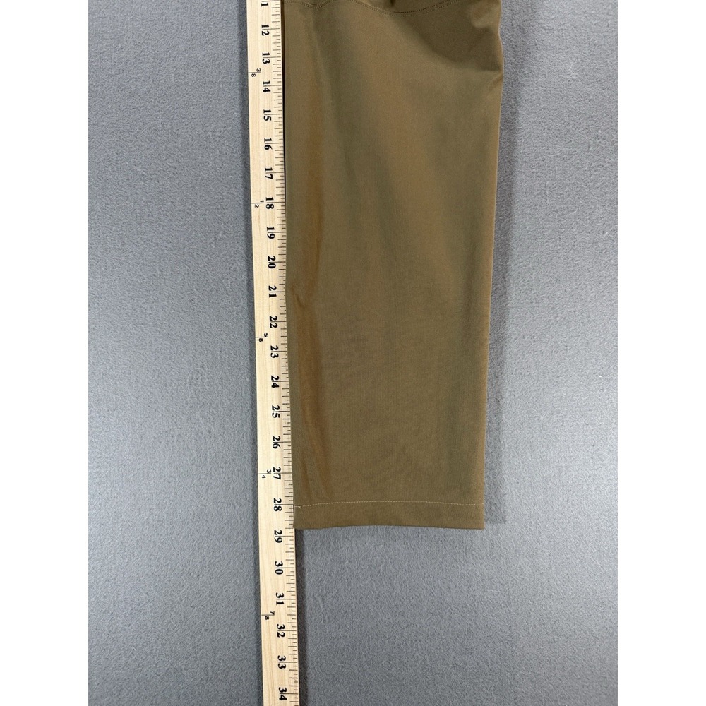 Lululemon ABC Slim Fit Pocket Pants Mens 29x29 Khaki Tan Mid Rise Zip Pocket - Picture 10 of 10